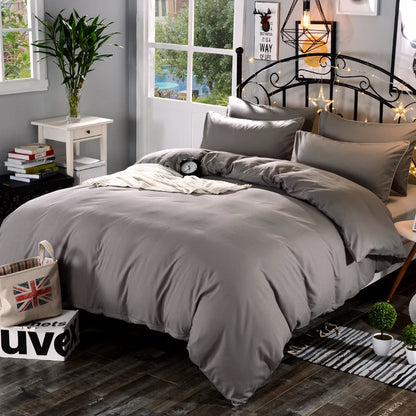 1 pcs high quality solid color super soft encryption fabric Duvet Cover a variety of specifications to open custom