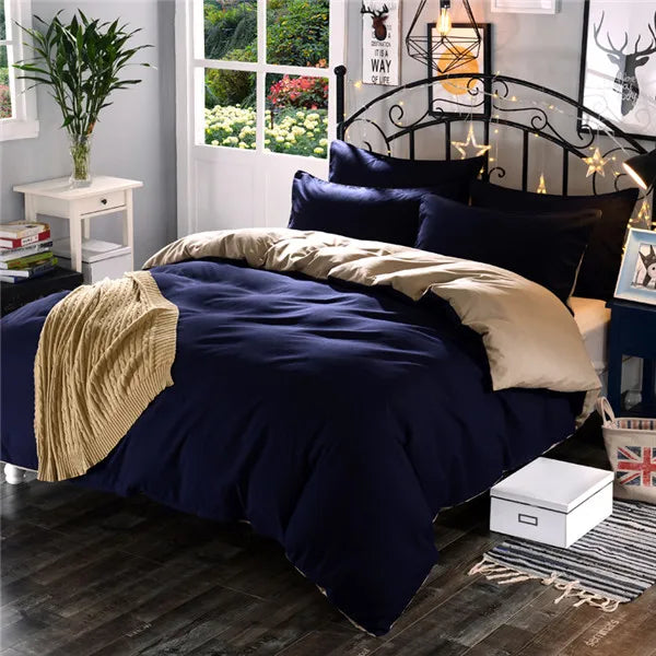 1 pcs high quality solid color super soft encryption fabric Duvet Cover a variety of specifications to open custom