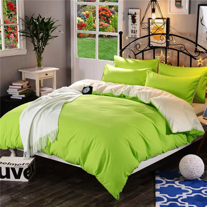 1 pcs high quality solid color super soft encryption fabric Duvet Cover a variety of specifications to open custom