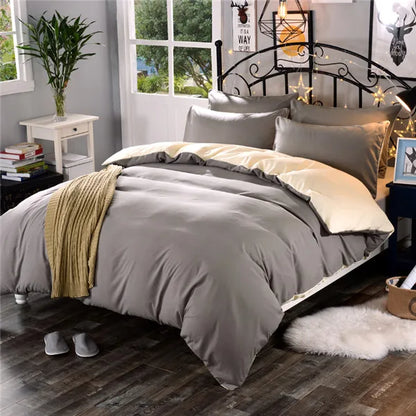 1 pcs high quality solid color super soft encryption fabric Duvet Cover a variety of specifications to open custom