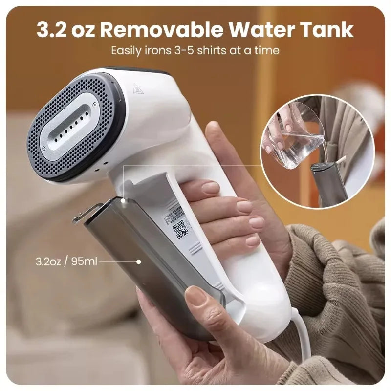 Electric Iron Absorption Type Hand-held Hanging Ironing Machine with Self-Priming Automatic Vacuum and Garment Steaming Function