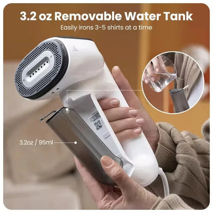 Electric Iron Absorption Type Hand-held Hanging Ironing Machine with Self-Priming Automatic Vacuum and Garment Steaming Function