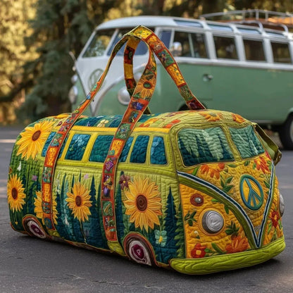 Adjustable Strap Quilted Duffle Bag Large Capacity 3D Quilting Craft Travel Duffel Bag Tote Bags Short-distance Handbag