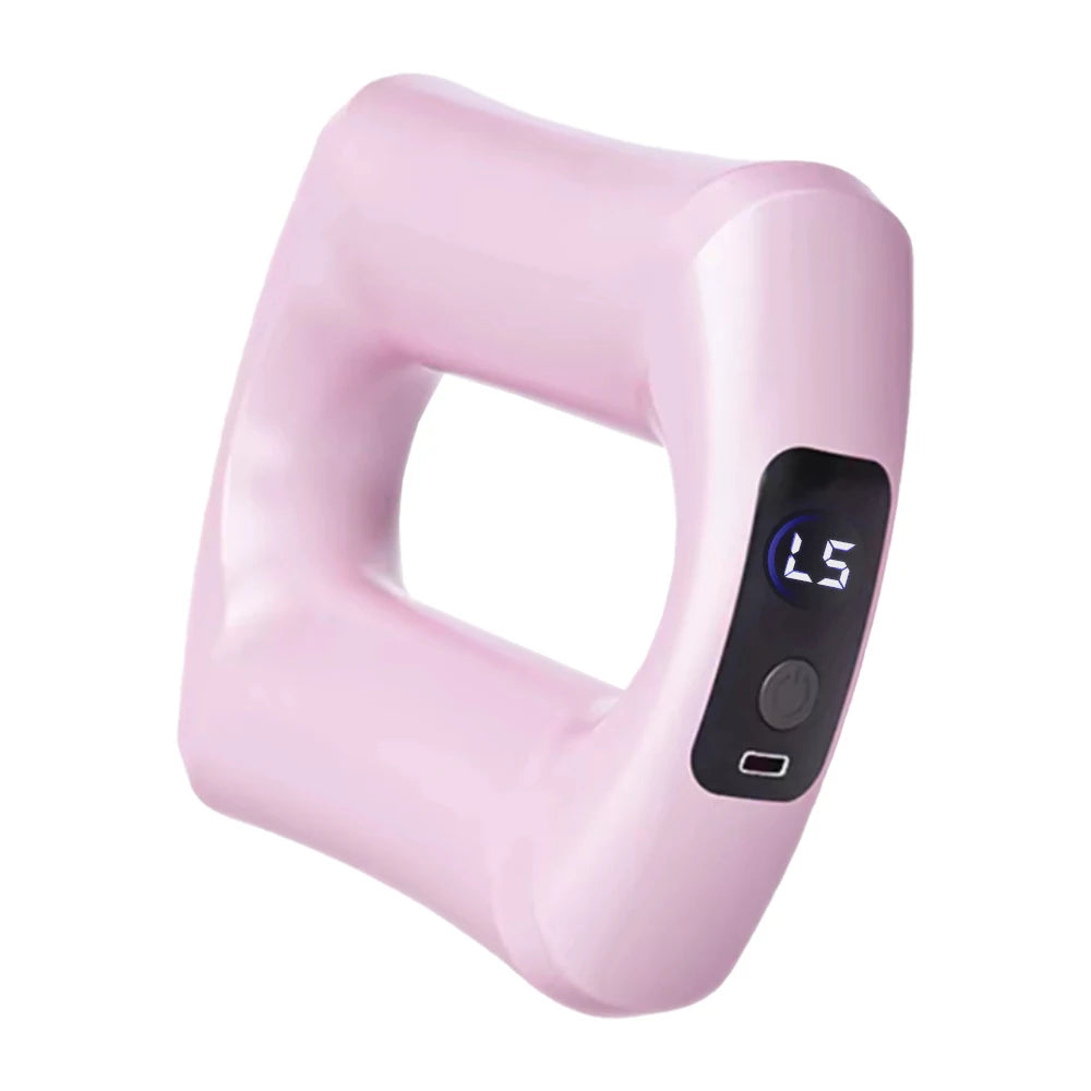 Electric Body Fascia Ring Fitness Massage Ring Vibration Body Shaping Massager Abdomen Belly Waist Deep Tissue Massage Device