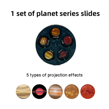 Replaceable LED USB Moon Projector Lamp Earth Constellation Projector Bedroom Romantic Atmosphere Wall Lamp Planet Night Light