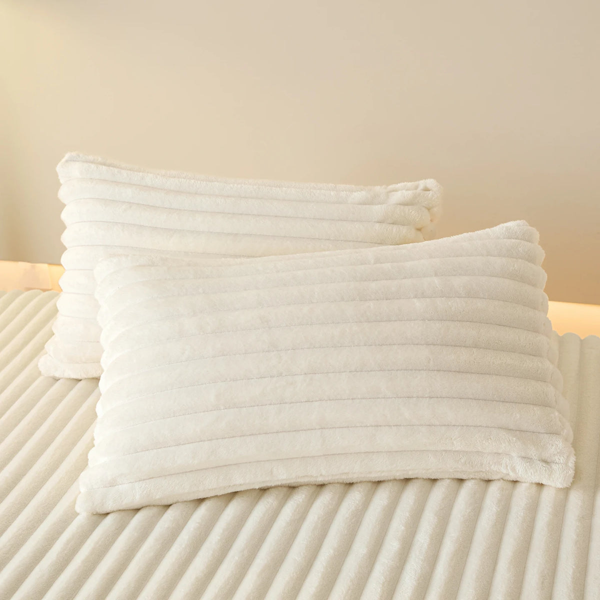 Solid Color Thick Faux Rabbit Fur Mattress Cover Autumn Winter Warm Velvet Mattress Protector Fluffy Soft Plush Fitted Bed Sheet - AliExpress 15