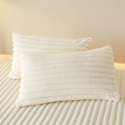 Solid Color Thick Faux Rabbit Fur Mattress Cover Autumn Winter Warm Velvet Mattress Protector Fluffy Soft Plush Fitted Bed Sheet - AliExpress 15
