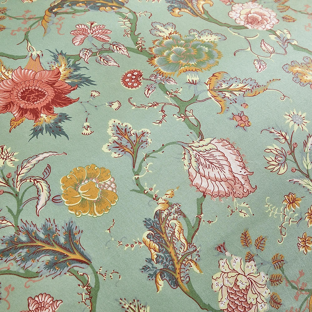 Vintage Floral Printed Duvet Cover Set Soft Breathable Double Bed Bedding Set All Season Queen Size Quilt Cover and Pillowcases - AliExpress 15