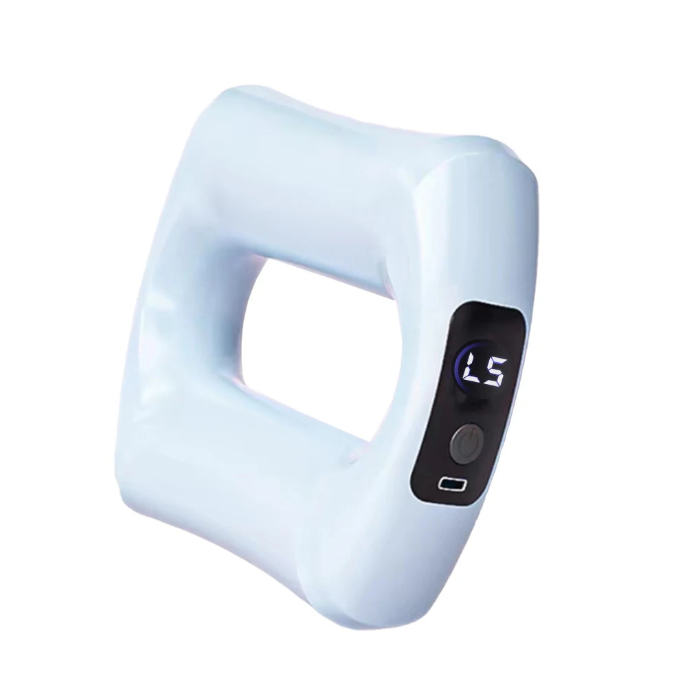 Electric Body Fascia Ring Fitness Massage Ring Vibration Body Shaping Massager Abdomen Belly Waist Deep Tissue Massage Device