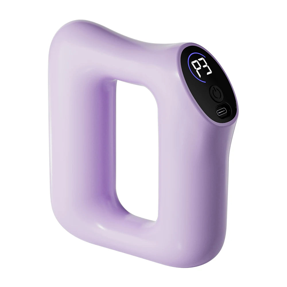 Electric Body Fascia Ring Fitness Massage Ring Vibration Body Shaping Massager Abdomen Belly Waist Deep Tissue Massage Device