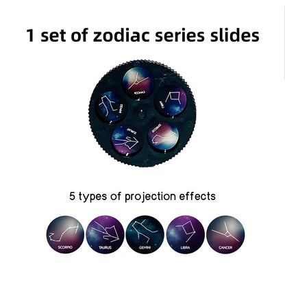 Replaceable LED USB Moon Projector Lamp Earth Constellation Projector Bedroom Romantic Atmosphere Wall Lamp Planet Night Light